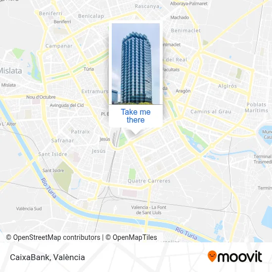 CaixaBank map