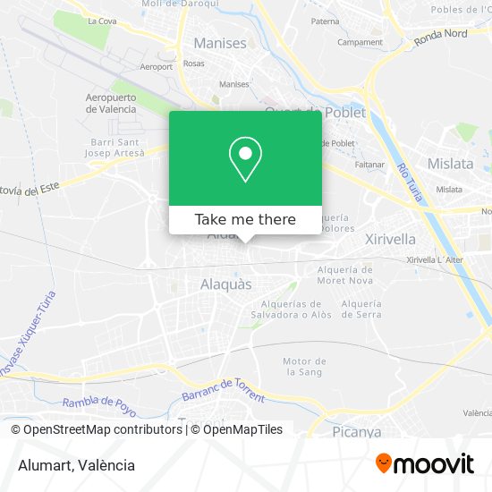 Alumart map