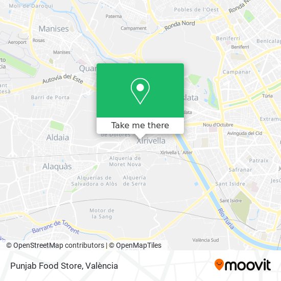 Punjab Food Store map