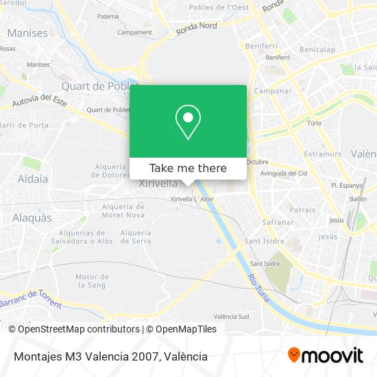 Montajes M3 Valencia 2007 map