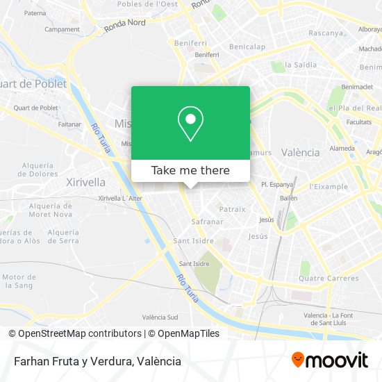 Farhan Fruta y Verdura map