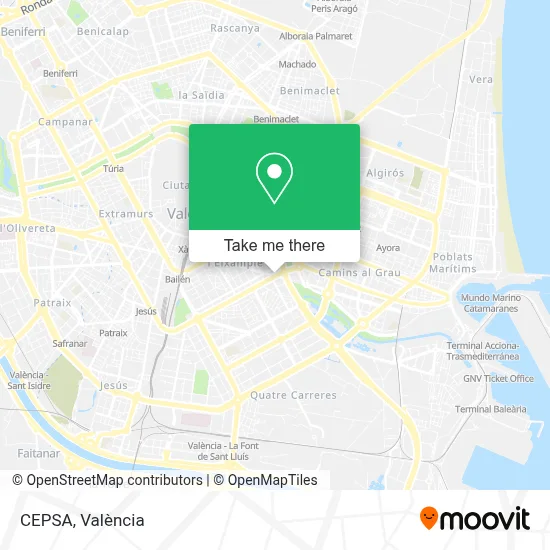 mapa CEPSA