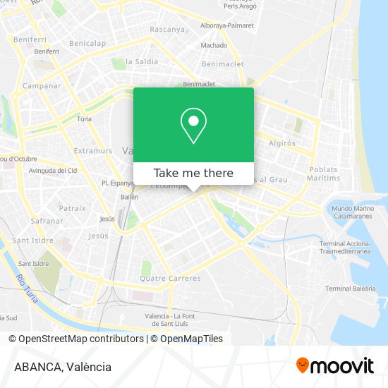 ABANCA map