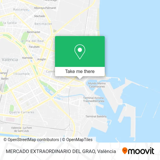 MERCADO EXTRAORDINARIO DEL GRAO map