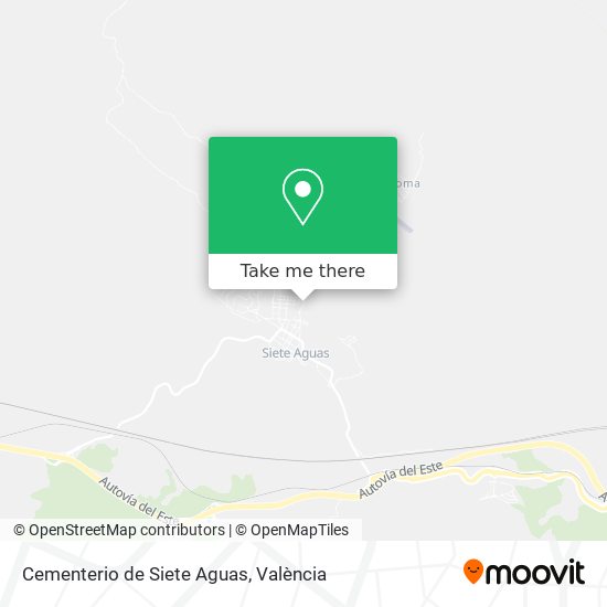 Cementerio de Siete Aguas map