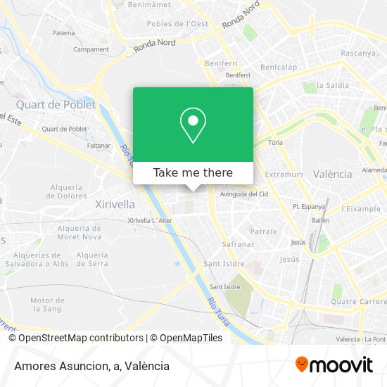 Amores Asuncion, a map