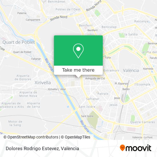 Dolores Rodrigo Estevez map