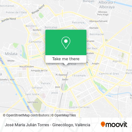 José María Julián Torres - Ginecólogo map