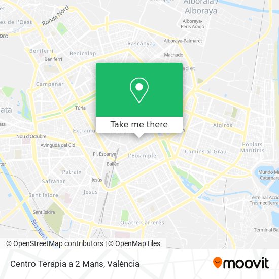 Centro Terapia a 2 Mans map