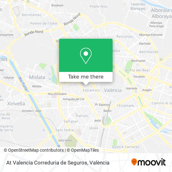 At Valencia Correduria de Seguros map