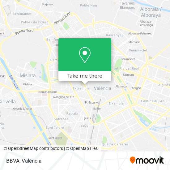 BBVA map