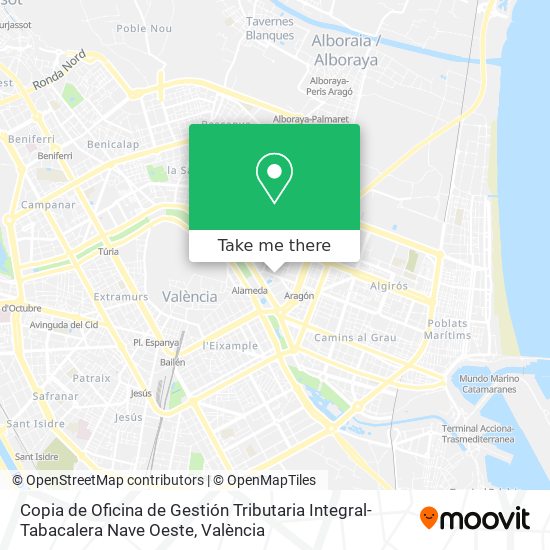 Copia de Oficina de Gestión Tributaria Integral-Tabacalera Nave Oeste map