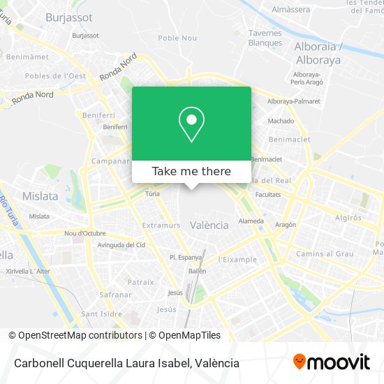 Carbonell Cuquerella Laura Isabel map