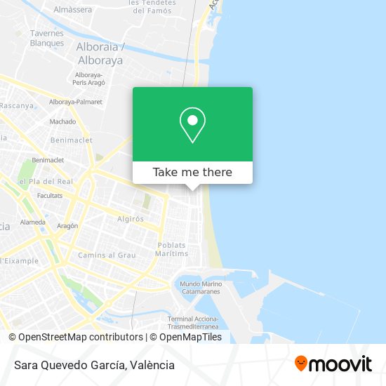 Sara Quevedo García map