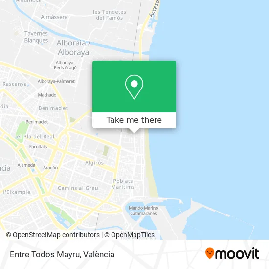 Entre Todos Mayru map