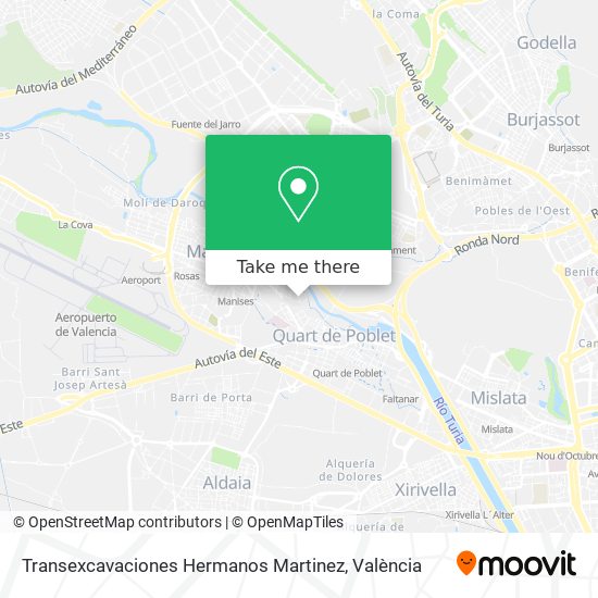 Transexcavaciones Hermanos Martinez map