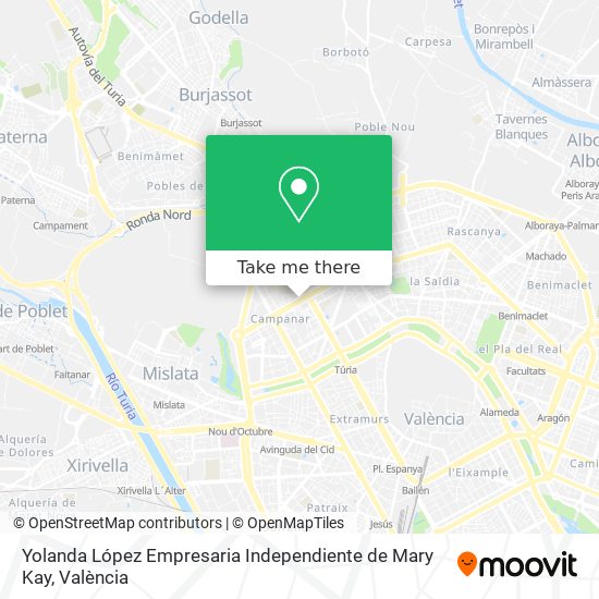 Yolanda López Empresaria Independiente de Mary Kay map