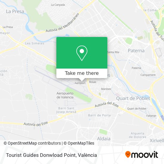 Tourist Guides Donwload Point map