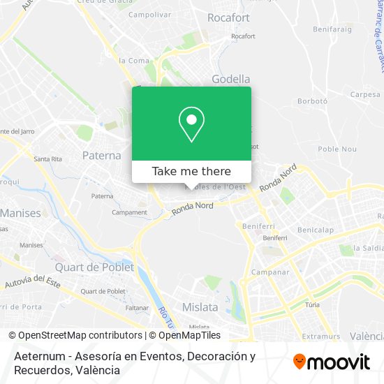 Aeternum - Asesoría en Eventos, Decoración y Recuerdos map