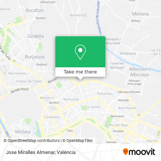 Jose Miralles Almenar map