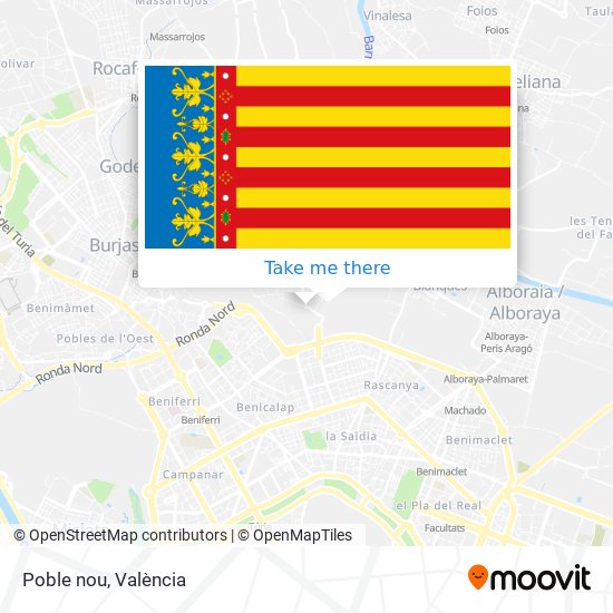 Poble nou map