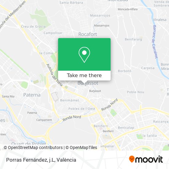 Porras Fernández, j.L map