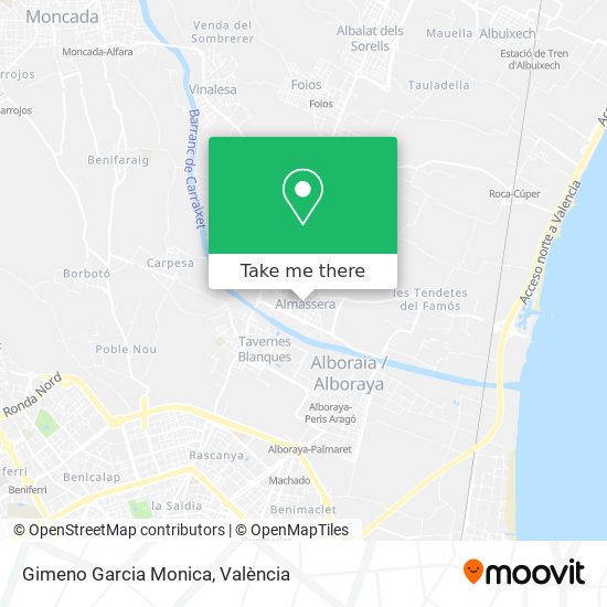 Gimeno Garcia Monica map