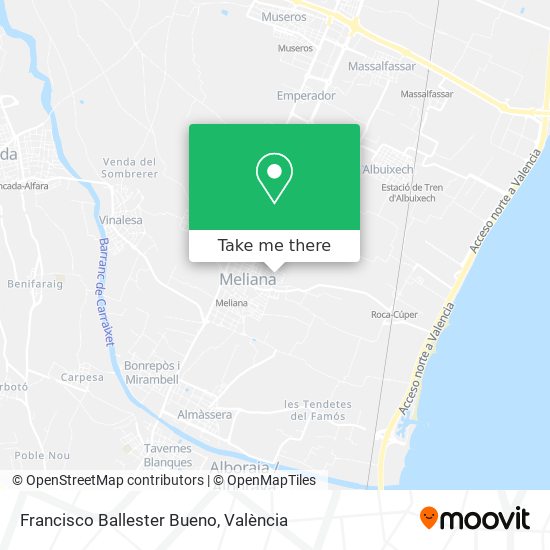 Francisco Ballester Bueno map