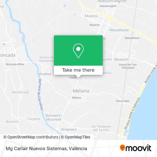 Mg Carlair Nuevos Sistemas map