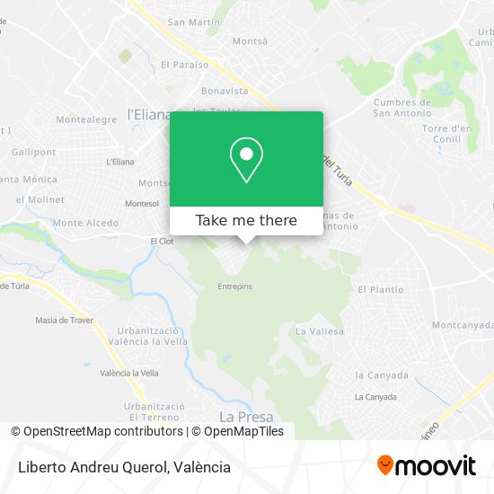 Liberto Andreu Querol map