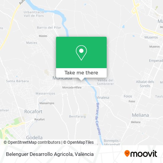 Belenguer Desarrollo Agricola map