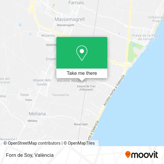Forn de Soy map