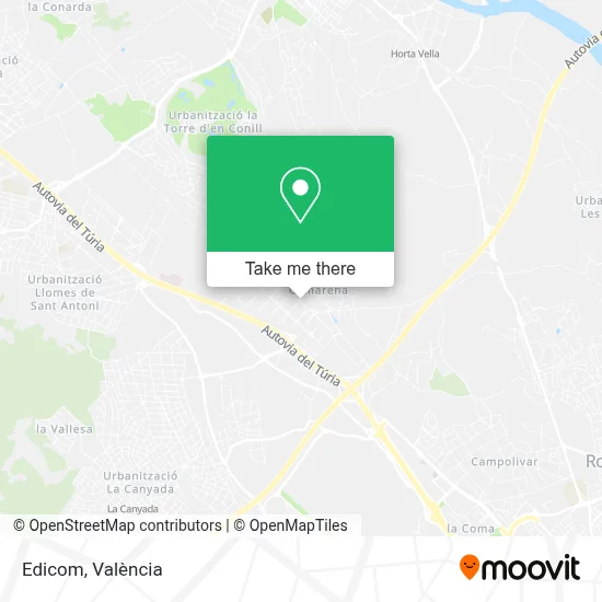 Edicom map