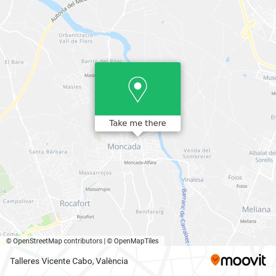 Talleres Vicente Cabo map