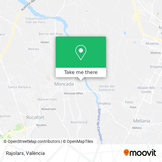 Rajolars map