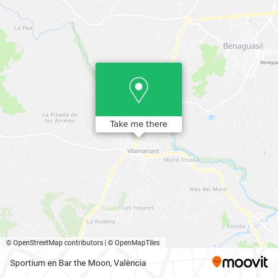 Sportium en Bar the Moon map