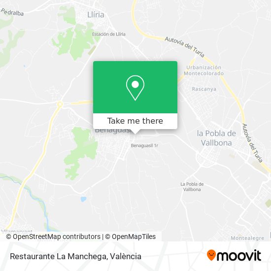 Restaurante La Manchega map