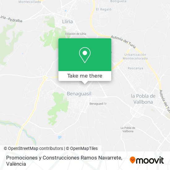 Promociones y Construcciones Ramos Navarrete map