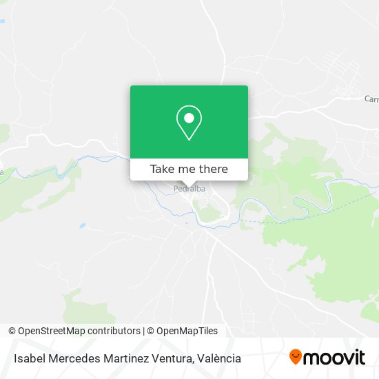 Isabel Mercedes Martinez Ventura map