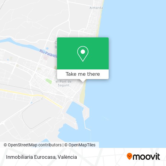 Inmobiliaria Eurocasa map
