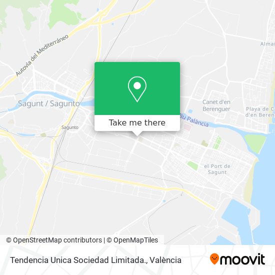 Tendencia Unica Sociedad Limitada. map