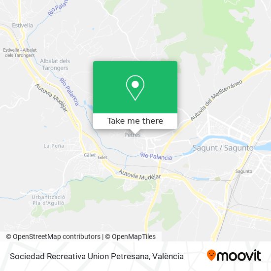 Sociedad Recreativa Union Petresana map