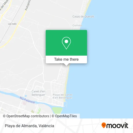 Playa de Almarda map