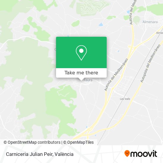 Carniceria Julian Peir map