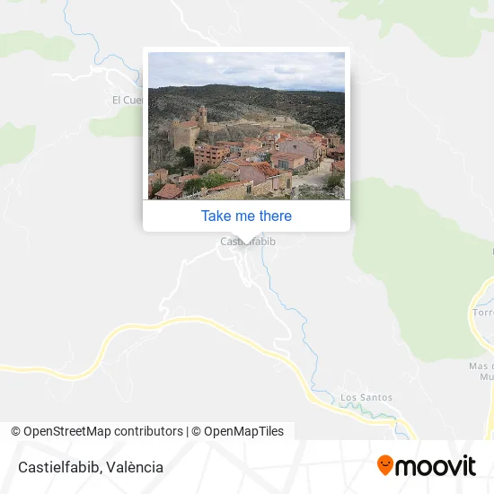 Castielfabib map