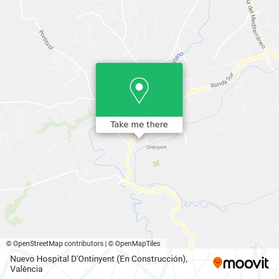 Nuevo Hospital D'Ontinyent (En Construcción) map