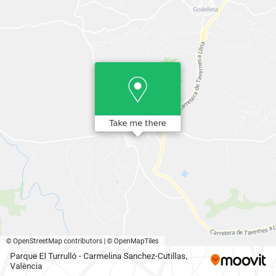 Parque El Turrulló - Carmelina Sanchez-Cutillas map