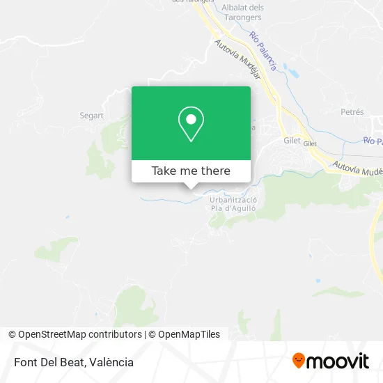 Font Del Beat map