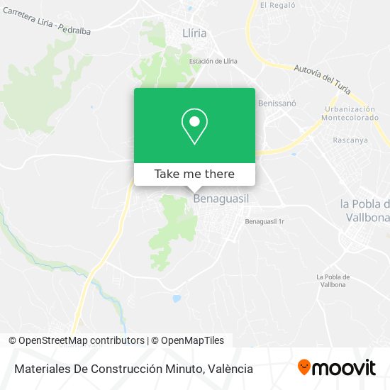 Materiales De Construcción Minuto map