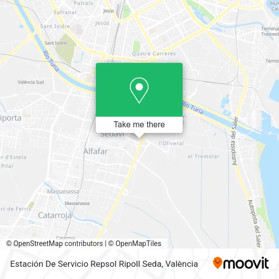 Estación De Servicio Repsol Ripoll Seda map